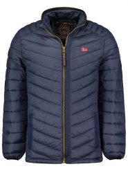 Geographical Norway Kurtka pikowana "Carliti" w kolorze granatowym rozmiar: XL. Niebieskie kurtki męskie Geographical Norway, xl, bez wzorów, bez kaptura. Za 206.91 zł.