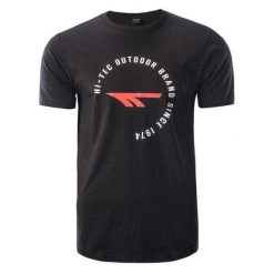 T-shirt Męski Olen. Czarne t-shirty męskie Hi-tec, m, bez wzorów, bez kołnierzyka. Za 75.99 zł.