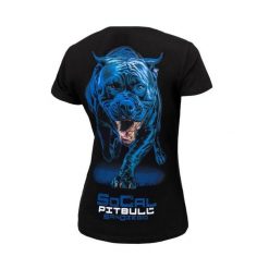 Koszulka damska Pitbull In Blue. Czarne bluzki damskie PITBULL, m, bez wzorów, casualowe, bez kołnierzyka, bez ramiączek. Za 99.00 zł.