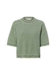 Msch Copenhagen sweter z dzianiny z krótkim rękawem - MSCHCatina Pilla Kobiety zielony, XS/S. Zielone swetry klasyczne damskie MSCH Copenhagen, na lato, s, z dzianiny, bez kołnierzyka. Za 229.95 zł.