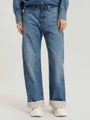 G-Star Dżinsy - Comfort fit - w kolorze niebieskim rozmiar: W26/L30. Niebieskie jeansy damskie G-Star, z podwyższonym stanem. Za 255.34 zł.