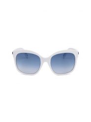 Adidas Damskie okulary przeciwsłoneczne w kolorze biało-niebieskim rozmiar: 54. Białe okulary przeciwsłoneczne damskie Adidas. Za 209.82 zł.