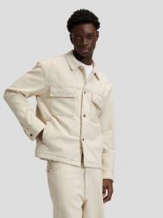 MESKA KURTKA LEE JACQUARD JKT NATURAL GREIGE 112376449. Kurtki męskie Lee, m, bez wzorów, bez kaptura. Za 229.99 zł.