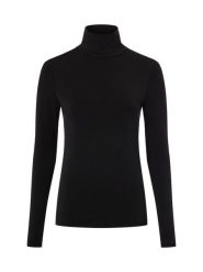 Msch Copenhagen koszulka z długim rękawem - MSCHBetrina Kobiety Sztuczne włókno czarny, S/M. Czarne t-shirty damskie MSCH Copenhagen, m, bez wzorów, z włókna, bez kołnierzyka. Za 199.95 zł.