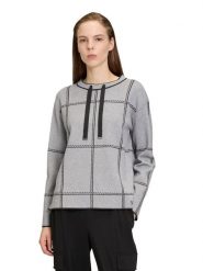 Betty Barclay Sweter w kolorze szarym rozmiar: 46. Szare swetry klasyczne damskie Betty Barclay, ze splotem, bez kołnierzyka. Za 134.85 zł.