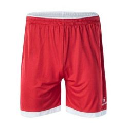 Męskie Spodenki Z Logo Barracas II. Czerwone szorty męskie Huari, bez kołnierzyka. Za 73.99 zł.