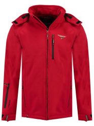 Canadian Peak Kurtka softshellowa "Tabooeak" w kolorze czerwonym rozmiar: 3XL. Czerwone kurtki outdoor męskie Canadian Peak, xl, bez wzorów, z polaru, bez kaptura. Za 131.74 zł.