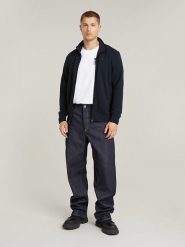 G-Star Kurtka "Nifous" w kolorze czarnym rozmiar: M. Czarne kurtki męskie G-Star, m, bez wzorów, z bawełny, retro, bez kaptura. Za 218.05 zł.