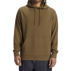Bluza z kapturem DC Shoes Highland, Mężczyźni. Brązowe bluzy z kapturem męskie DC Shoes, m, z bawełny. Za 290.00 zł.
