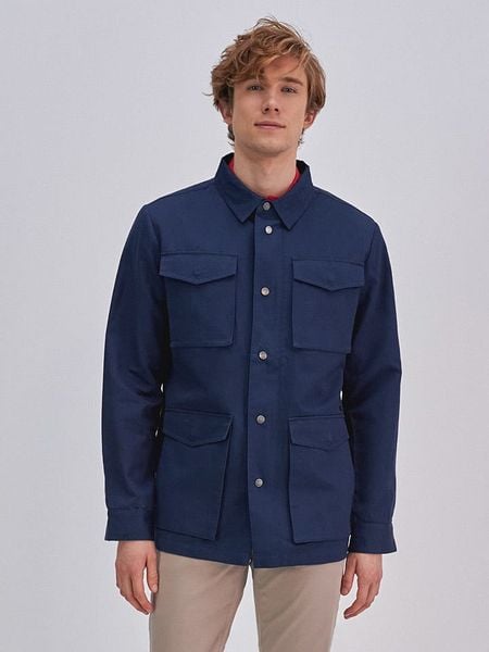 BIG STAR Kurtka przejściowa w kolorze niebieskim rozmiar: XXL. Niebieskie kurtki męskie Big Star, xxl, bez wzorów, retro, bez kaptura. Za 219.99 zł.