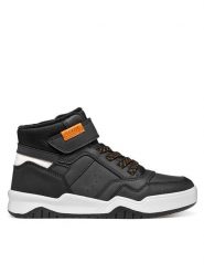 Geox Sneakersy J Perth Boy J467RA 0MEFU C0038 S Czarny. Czarne buty sportowe chłopięce Geox, ze skóry, bez zapięcia. Za 255.99 zł.