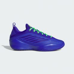 Buty sportowe BELIEVE THAT 1. Niebieskie buty sportowe na co dzień damskie Adidas, bez wzorów, z gumy, do koszykówki. Za 439.00 zł.