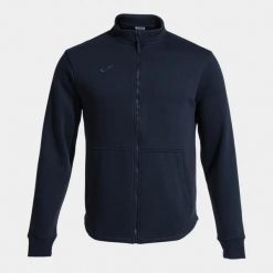 Kurtka z dresu Joma Confort IV. Niebieskie kurtki męskie Joma, xl, bez wzorów, z bawełny, sportowe, bez kaptura. Za 304.00 zł.