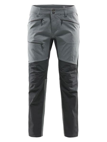 Haglöfs Spodnie funkcyjne "Rugged Flex" w kolorze szaro-czarnym rozmiar: 36. Szare spodnie dresowe damskie Haglöfs, outdoorowe. Za 339.37 zł.