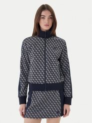 Guess Bluza V6RQ08 K2042 Granatowy Regular Fit. Niebieskie bluzy bez kaptura damskie Guess, xl, z syntetyku. Za 479.99 zł.