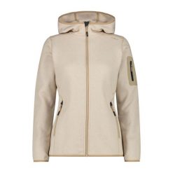 Bluza damska turystyczna CMP 3H19826. Brązowe bluzy bez kaptura damskie CMP, l. W wyprzedaży za 272.50 zł.