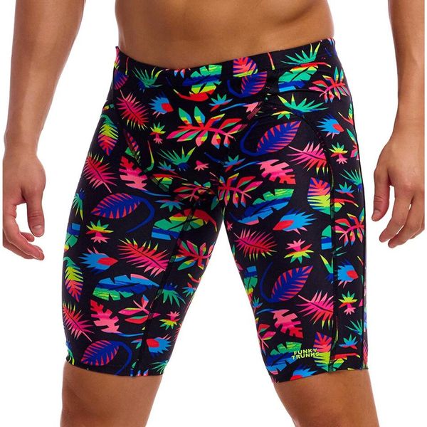 Spodenki do pływania Jammery Funky Trunks Lost Leaf. Kąpielówki męskie FUNKY TRUNKS, m, bez wzorów, do pływania. Za 219.00 zł.