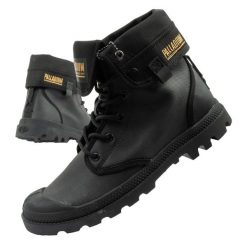 Buty sportowe unisex Palladium Baggy Coated. Czarne buty sportowe na co dzień damskie Palladium, bez wzorów. Za 299.00 zł.