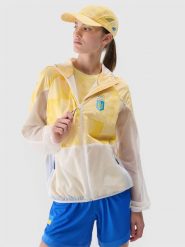 Париж/Україна - Жіноча вітрозахисна куртка softshell - жовтий. Kurtki softshell damskie 4f, s, bez wzorów, z softshellu, bez kaptura. W wyprzedaży za 6,999.90 zł.