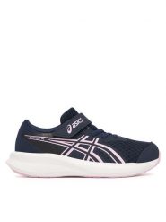 Asics Buty do biegania Patriot 14 Ps 1014A391 Granatowy. Niebieskie buty sportowe dziewczęce Asics, bez wzorów, z meshu, bez zapięcia. Za 229.99 zł.