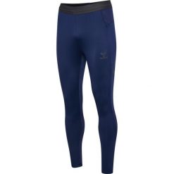 Legginsy Hummel Pro. Niebieskie legginsy damskie HUMMEL. Za 287.00 zł.