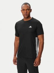 Adidas T-Shirt Workout Essentials Base 3-Stripes KA3452 Czarny Regular Fit. Czarne t-shirty męskie Adidas, m, bez wzorów, z syntetyku, bez kołnierzyka. Za 109.99 zł.