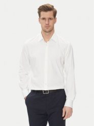 BOSS Koszula P-Hank 50503356 Biały Slim Fit. Białe koszule męskie Boss, m, bez wzorów, z syntetyku, bez kołnierzyka, bez ramiączek. Za 259.99 zł.