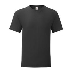 Kultowa Koszulka Unisex Dla Dorosłych. Czarne bluzki damskie Fruit of the Loom, xl, bez wzorów, sportowe, bez kołnierzyka, bez ramiączek. Za 33.99 zł.