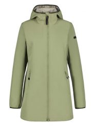 Icepeak Płaszcz softshellowy "Albany" w kolorze zielonym rozmiar: 34. Zielone płaszcze damskie ICEPEAK, m, bez wzorów, sportowe. Za 197.63 zł.