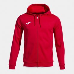 Bluza dresowa z kapturem Joma Olimpiada. Czerwone bluzy z kapturem męskie Joma, m, z dresówki. Za 294.00 zł.