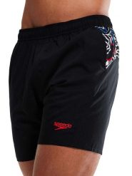 Speedo Szorty kąpielowe "Eco Sport" w kolorze czarnym rozmiar: M. Czarne szorty sportowe męskie Speedo, m, z materiału, outdoorowe. Za 156.61 zł.