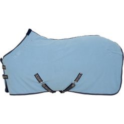 Koszulka polarowa dla koni HorseGuard Layne. Niebieskie t-shirty damskie HORSE GUARD, bez wzorów, z polaru, bez kołnierzyka. Za 251.50 zł.