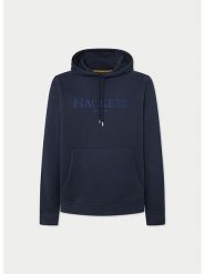 Hackett London Bluza w kolorze granatowym rozmiar: L. Niebieskie bluzy z kapturem męskie Hackett London, l. Za 368.96 zł.