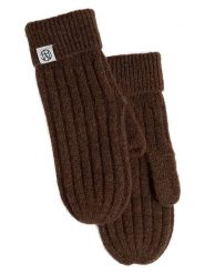 MOSS COPENHAGEN Rękawiczki "Hope" w kolorze brązowym rozmiar: onesize. Brązowe rękawiczki damskie MOSS COPENHAGEN, bez wzorów, z materiału. Za 134.85 zł.