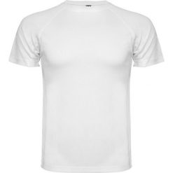 Męska Koszulka Sportowa Montecarlo Z Krótkim Rękawem. Białe t-shirty sportowe męskie ROLY, m, bez ramiączek, trekkingowe. Za 33.99 zł.