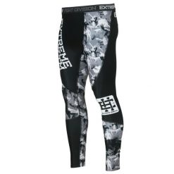 Legginsy sportowe męskie EXTREME HOBBY COMBAT GAME. Czarne bielizna termoaktywna męska EXTREME HOBBY, l, bez wzorów, z elastanu. Za 229.00 zł.