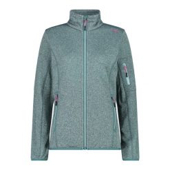 Bluza damska turystyczna CMP 30H5866. Zielone bluzy bez kaptura damskie CMP, l, z materiału. Za 282.75 zł.