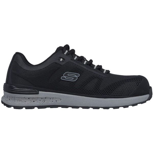 Buty sportowe męskie Skechers Bulklin bragoo. Czarne buty sportowe na co dzień męskie Skechers, z syntetyku, bez zapięcia. Za 490.00 zł.
