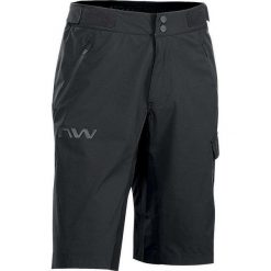 Spodenki rowerowe męskie NORTHWAVE EDGE Baggy. Zielone szorty męskie Northwave, bez wzorów, sportowe. Za 235.00 zł.