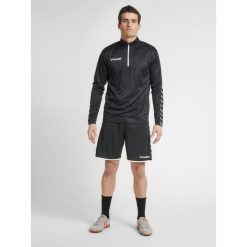 Hummel bluza sportowa na trening hml Authentic Half Zip Sweatshirt. Białe bluzy bez kaptura męskie HUMMEL, bez wzorów, z materiału, sportowe, bez kołnierzyka, bez ramiączek. Za 160.00 zł.