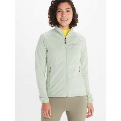Bluza polarowa damska Marmot Leconte Fleece Jacket rozpinana. Zielone bluzy bez kaptura damskie Marmot, l, z polaru. Za 209.99 zł.
