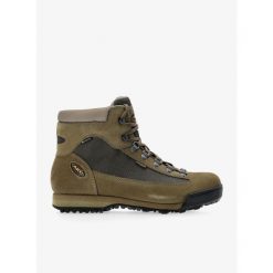 Buty trekkingowe męskie AKU Slope GTX. Zielone buty trekkingowe męskie Aku, bez zapięcia, trekkingowe. Za 734.99 zł.
