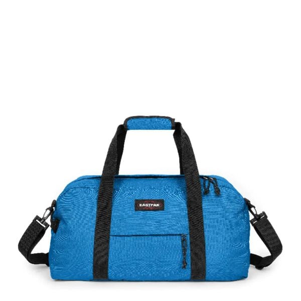 Torba Duffle Eastpak Stand Cabin. Niebieskie torebki klasyczne damskie Eastpak, bez wzorów, z denimu, bez dodatków. Za 303.50 zł.