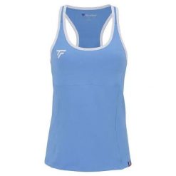 Damski tank top Tecnifibre Team Top. Niebieskie topy sportowe damskie TECNIFIBRE, l, bez wzorów, z elastanu, bez ramiączek. Za 159.99 zł.