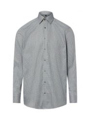 Finshley & Harding koszula biznesowa Mężczyźni Modern Fit Bawełna zielony, 46. Zielone koszule męskie Finshley & Harding, m, bez wzorów, z bawełny, bez kołnierzyka, bez ramiączek. Za 179.95 zł.