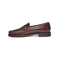 Mokasyny Sebago Classic Dan Waxy, męskie - brązowe. Brązowe mokasyny męskie Sebago, z gumy. Za 1,106.45 zł.