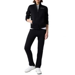 Bluza Champion Z Zamkiem Na Całym Zameku Damskie. Czarne bluzy bez kaptura damskie CHAMPION, s, bez wzorów, bez ramiączek, bez kaptura. Za 308.17 zł.