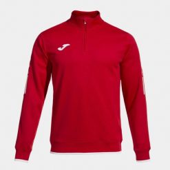 Bluza Joma Olimpiada. Czerwone bluzy bez kaptura męskie Joma, m, z dresówki. Za 286.00 zł.