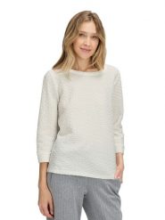BETTY & CO Bluzka w kolorze kremowym rozmiar: M. Brązowe bluzki damskie Betty & Co., m, bez wzorów, bez kołnierzyka, bez ramiączek. Za 124.95 zł.
