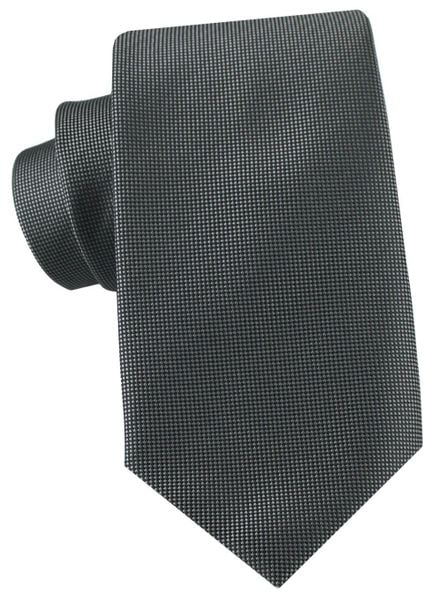 Krawat w Kolorze Ciemnego Popielu z Mikrostrukturą Tkaniny - Alties. Szare krawaty i muchy męskie Alties, bez wzorów, z tkaniny, eleganckie. Za 55.00 zł.